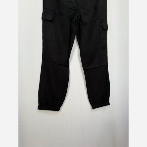 Black Women's Cargo Pants - Picture 9 of 9